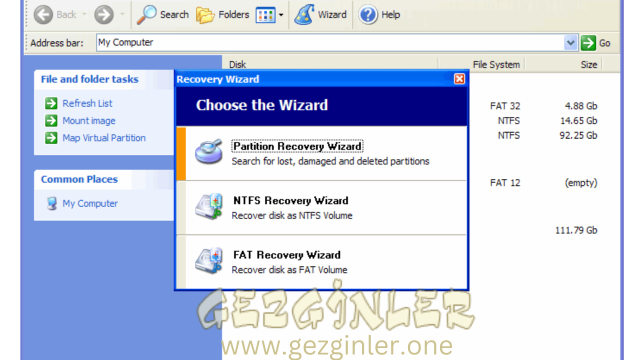 Disk Internal Partition Recovery Key 