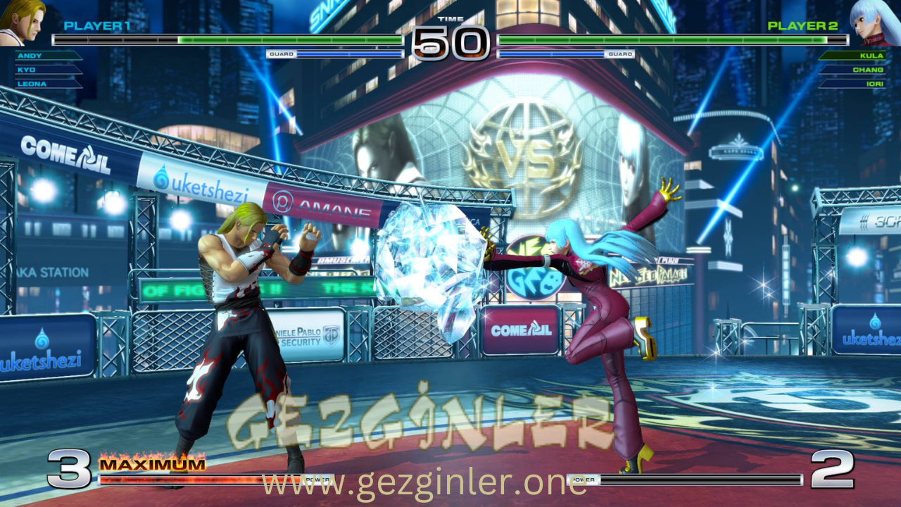 The King of Fighters XIV Gezginler